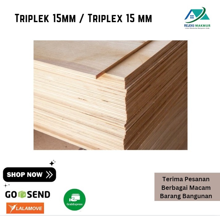 Triplek 15mm / Triplex 15 mm