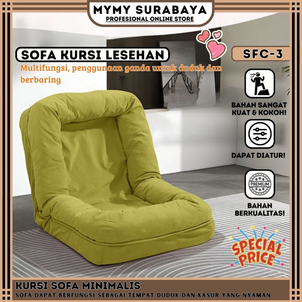 MYMY.SURABAYA Kursi Sofa Kursi Lesehan Sandaran Kursi Sofa Minimalis Sofa Ruang Tamu Sofa Game Sofa 