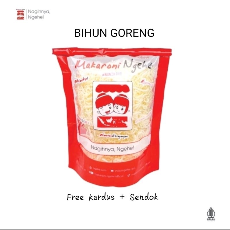 

BIHUN GORENG NGEHE Kemasan Bungkus