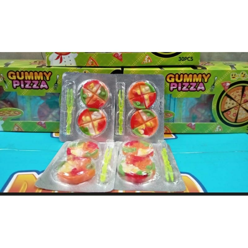 

gummy pizza isi 30