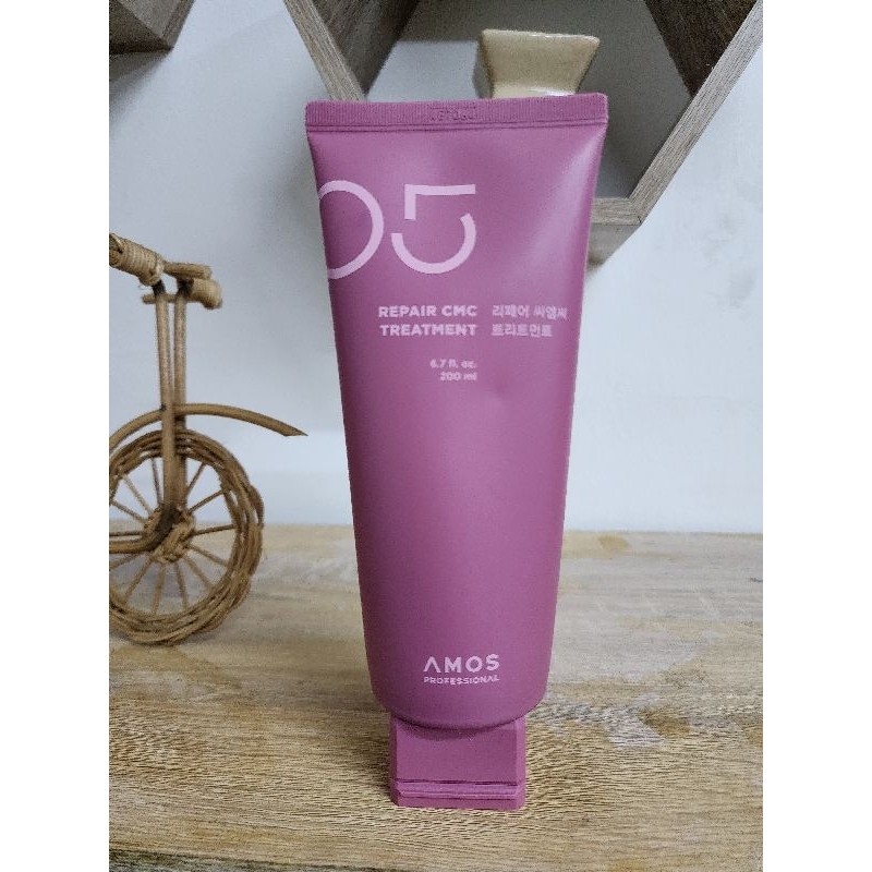 Amos professional Repair cmc Teritment 200ml (Membantu rambut yang rusak)