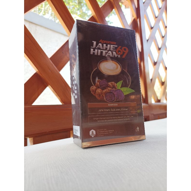 APROMAX 69 _ Jahe Hitam Minuman Herbal isi 5 Sachet