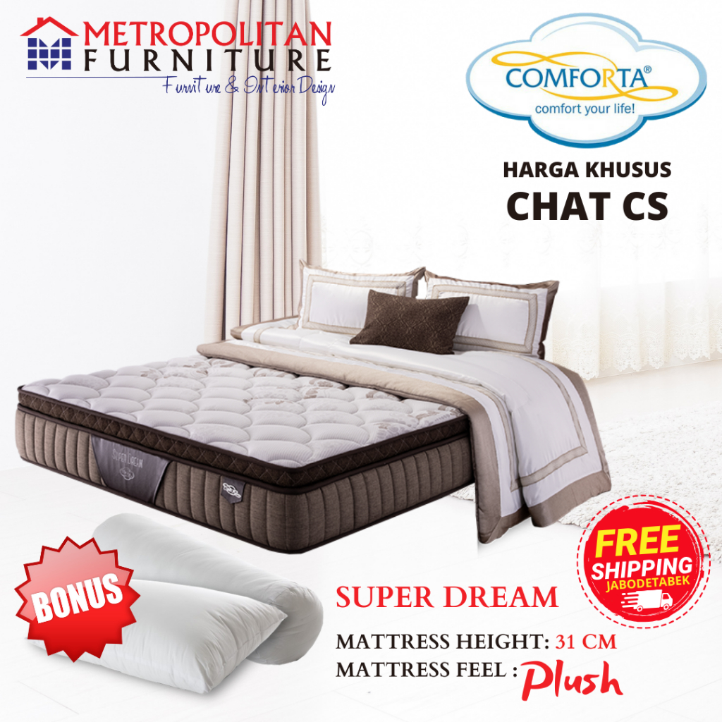 Kasur SpringBed Comforta Super Dream / Spring bed matras