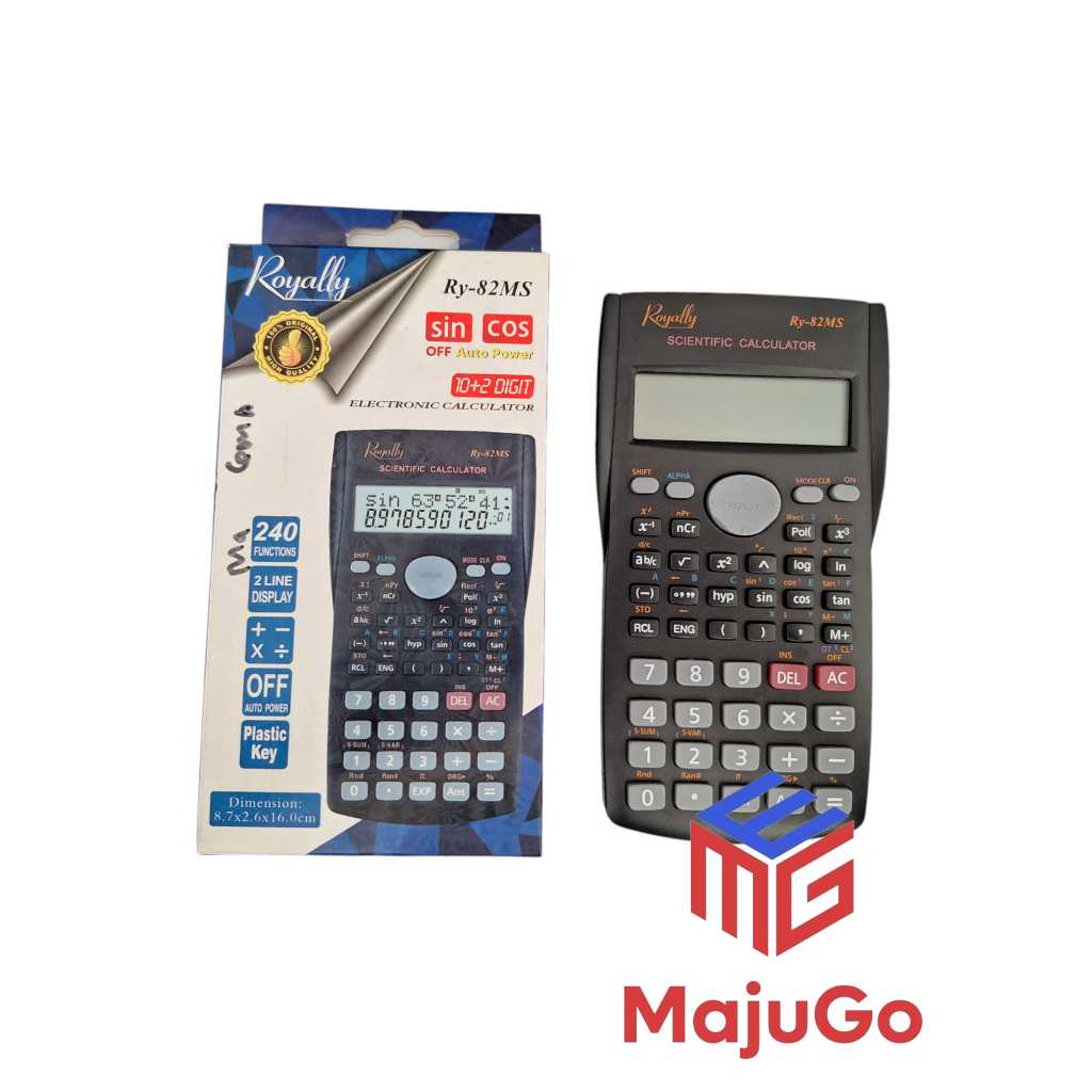 

KALKULATOR SCIENTIFIC ROYALLY TYPE RY-82MS