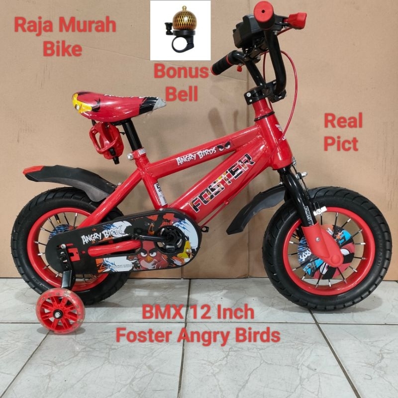 Sepeda Anak Bmx Foster Ban Besar Sepeda BMX 12 Inch Foster Angry Birds
