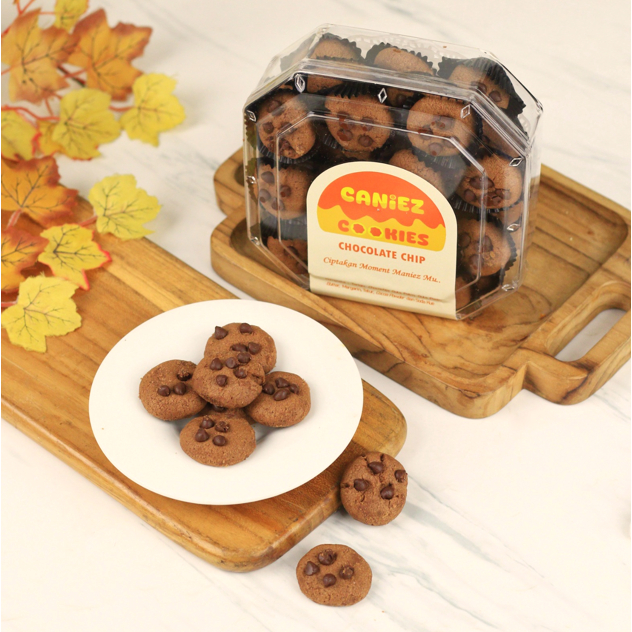 

Kue Kering Premium Chocolate Chip Original Caniez Cookies Official