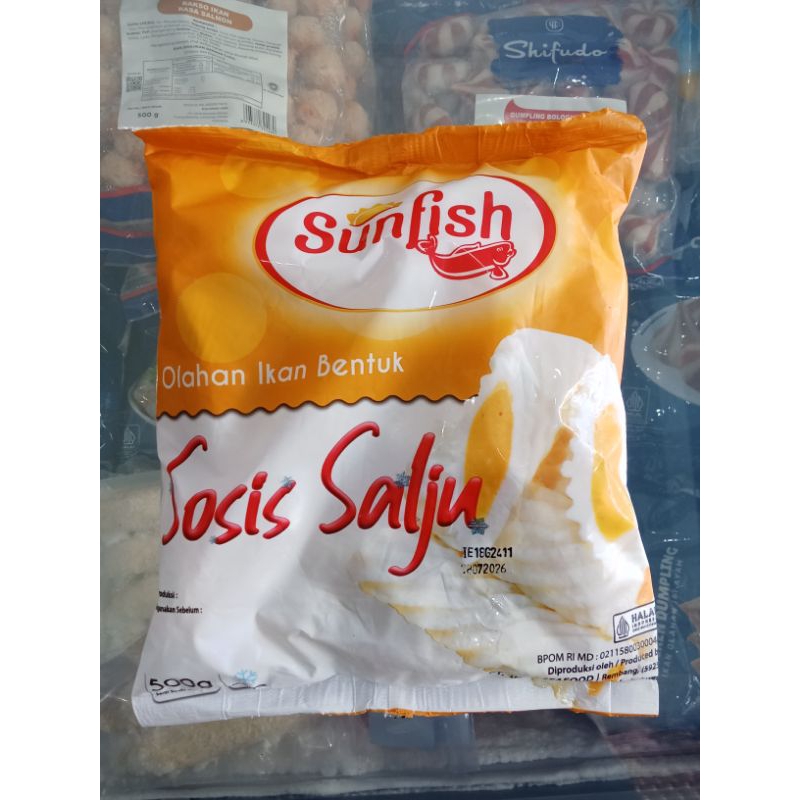 

Sunfish Olahan Ikan Bentuk Sosis Salju | 500g