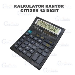 

KALKULATOR KANTOR CITIZEN 12 DIGIT K612 ALAT BANTU HITUNG KALKULATOR KANTOR