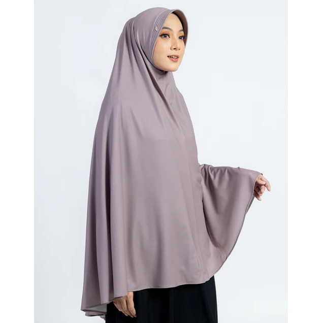 Elzatta Bergo Zaria Syar'i Jersey bergo instan syari'i dewasa hijab instan panjang kerudung syar'i p