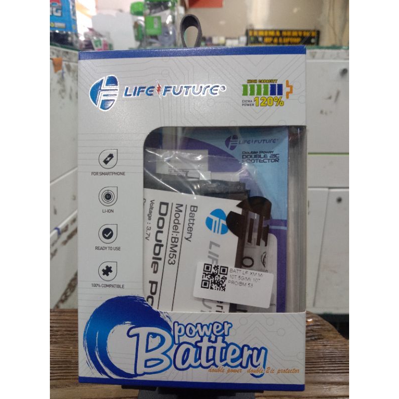 BATRE XIAOMI 10T 5G/ MI 10T PRO/BM53 DOUBLEPOWERLIFEFUTURE