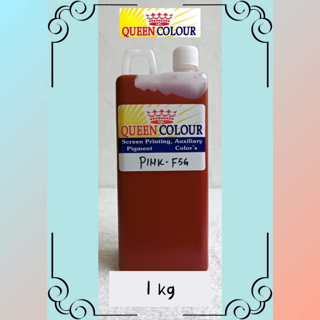 

Biang/Pigment Warna Sablon Pink F5G (100 gram 500 gram 1 kg)