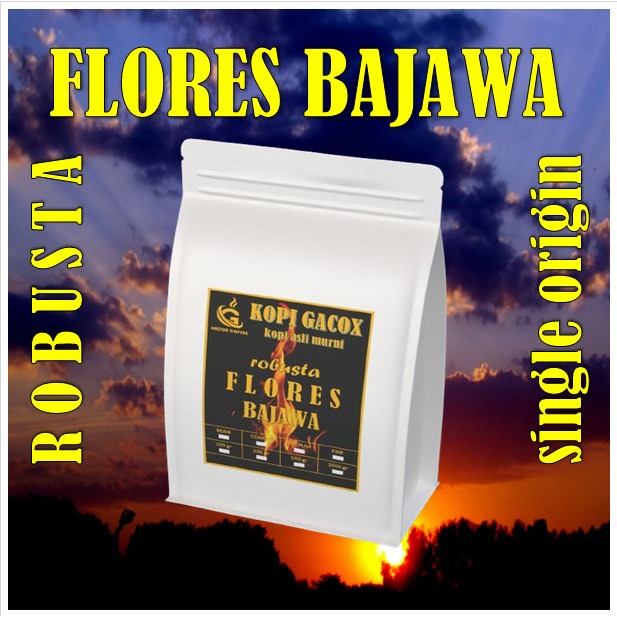 

Kopi FLORES BAJAWA Robusta 100/200/500 Gram Kopi Murni GC Asli Flores