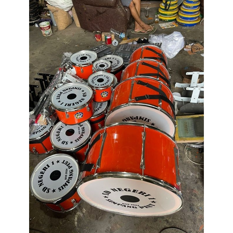 drumband marchingband SMP sma 31 personil 1 set lengkap fullset