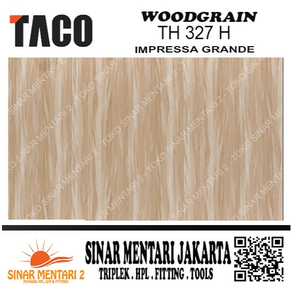 TACO HPL WOODRAIN TH 327 H IMPRESSA GRANDE