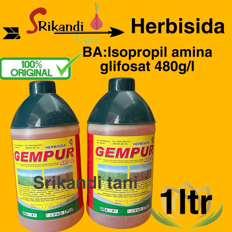 herbisida, GEMPUR 480sl membasmi rumput