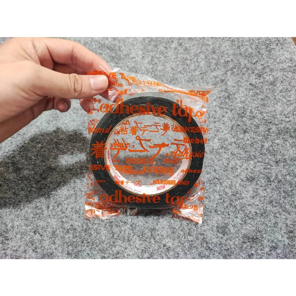 

double tip / double tape hitam