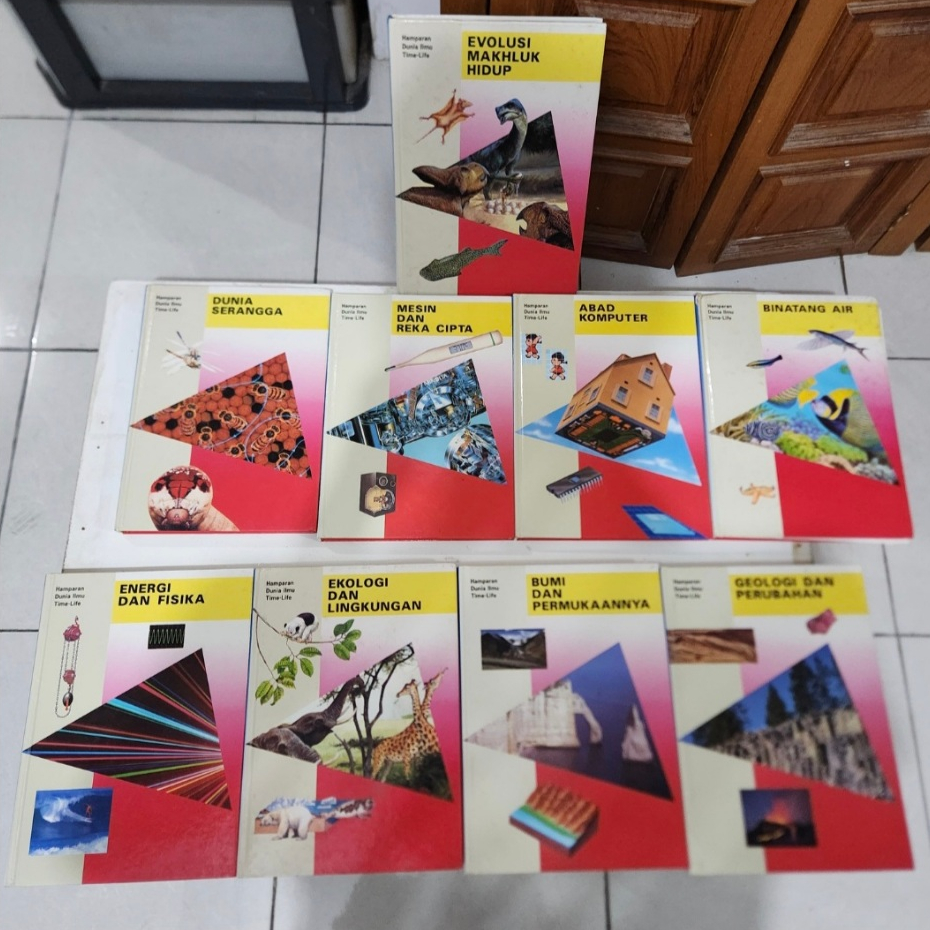Buku Hamparan Dunia Ilmu Time Life Satuan