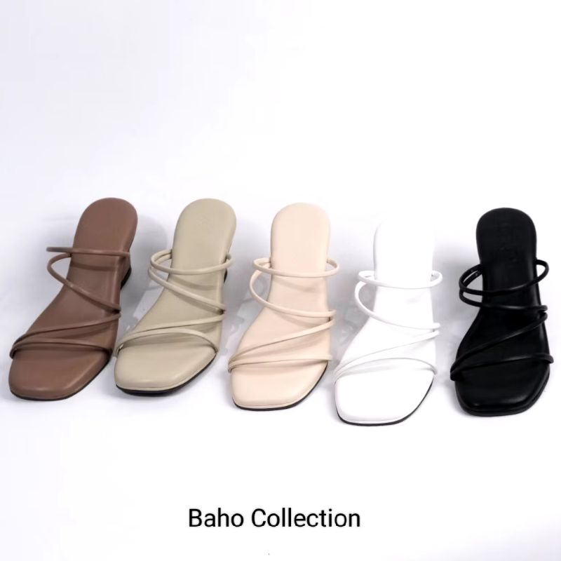 Sendal Hak Tahu 5cm Full Busa/Sandal Hak Tahu kekinian/Hak Tahu wanita 5cm/Hak Tahu full busa