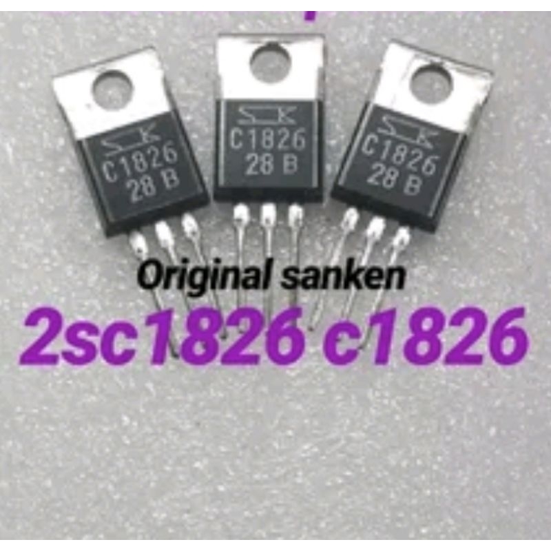 2SC1826 C1826 Asli Sanken