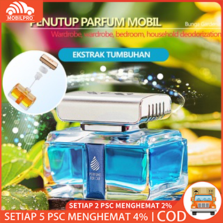 80ML Parfum mobil Hiasan dashboard Mobil Tempat Parfum Mobil Bahan Crystal Bisa Isi Ulang Cantik