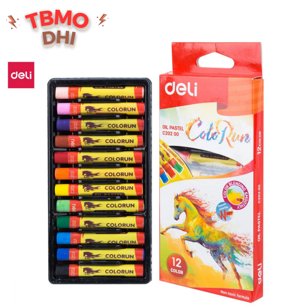 

Crayon Deli / Oil Pastel Rich Color 12 Warna Pendek - EC20200