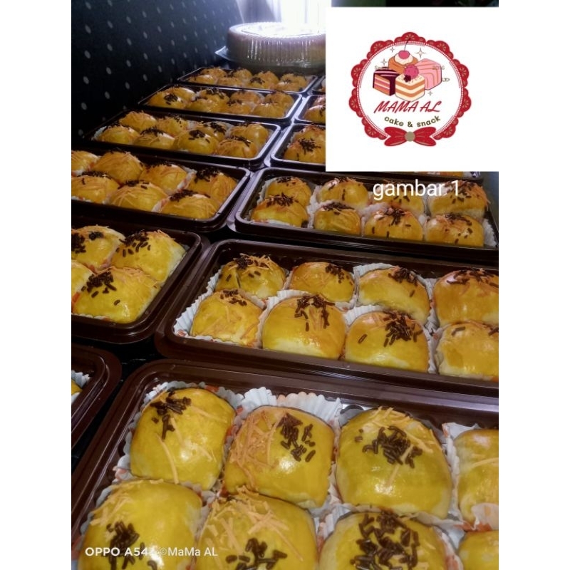 

kue bollen pisang cokelat lumer