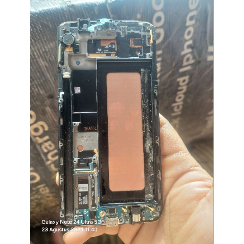 lcd orii copotan fullset + frame samsung note 5