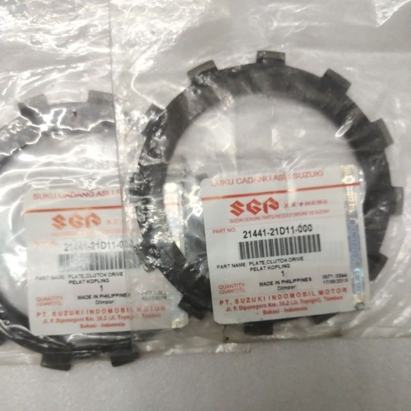 KAMPAS KOPLING ASLI SUZUKI SGP MOTOR SATRIA 2T 5SPEED 21441-21D11-000