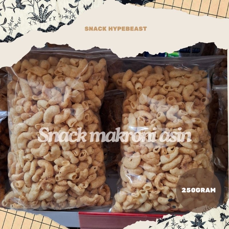 

Makroni Gurih Asin 250gram