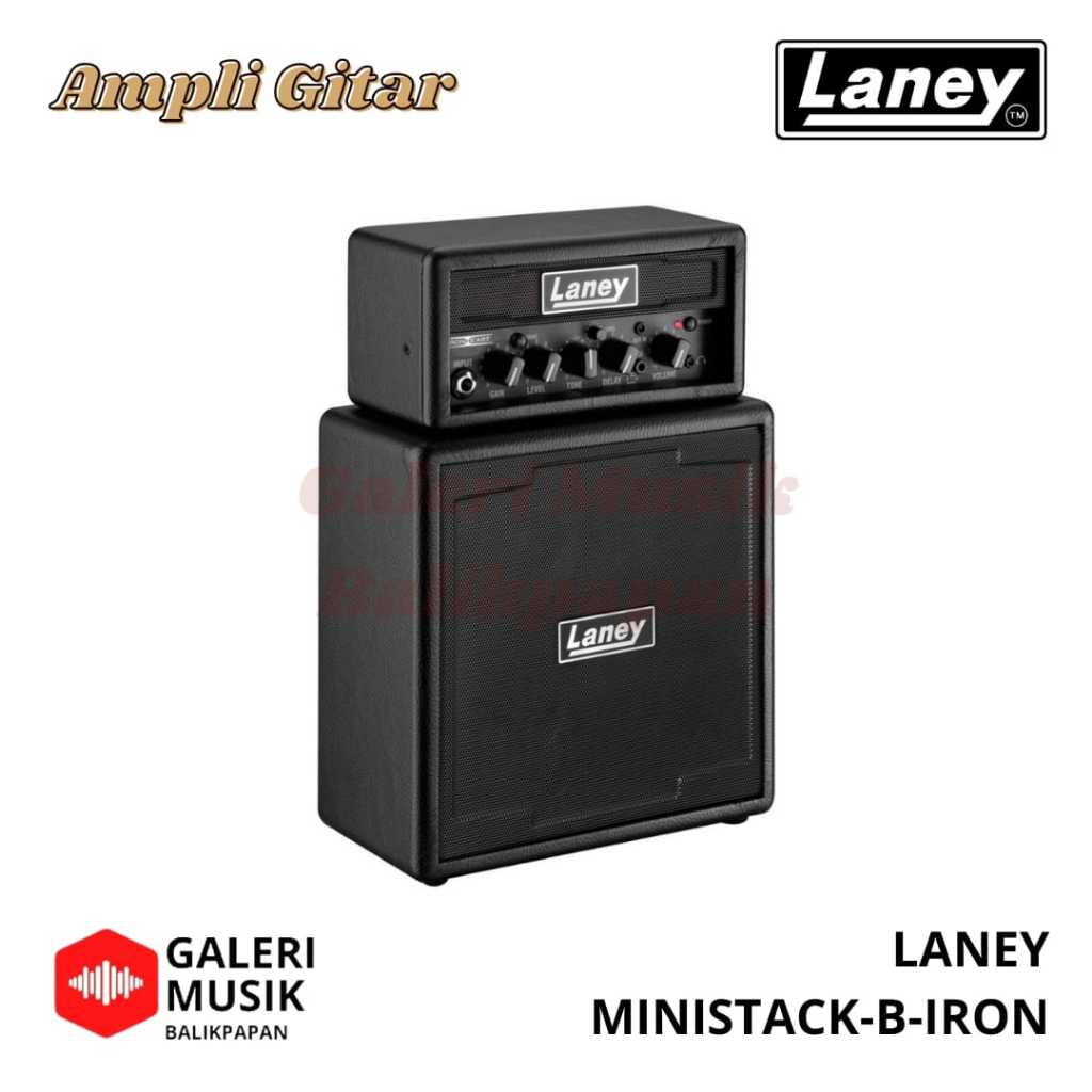 Laney Ministack B Iron Bluetooth Battery Powered Guitar Amp