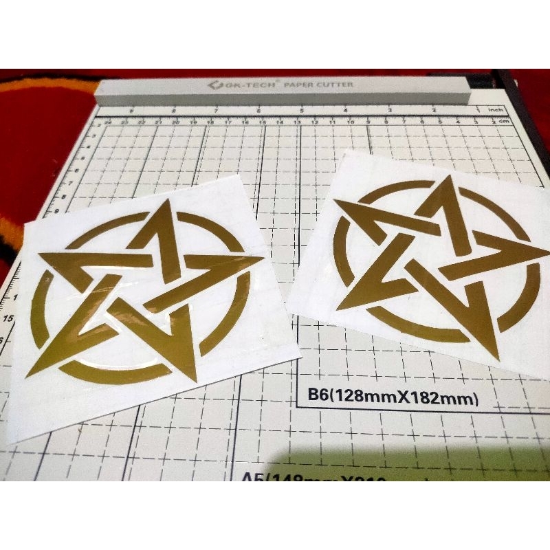 

Stiker cutting Bintang Zig-zag | Stiker Cutting Custom