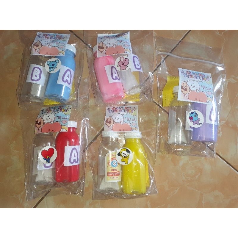 SLIME KIT BT21 SERIES mainan anak