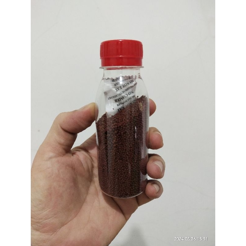 Pelet Crazy Red 1mm 50gram louhan burayak kamfa cencu srd 3 kali lebih cepat mengeluarkan warna mera