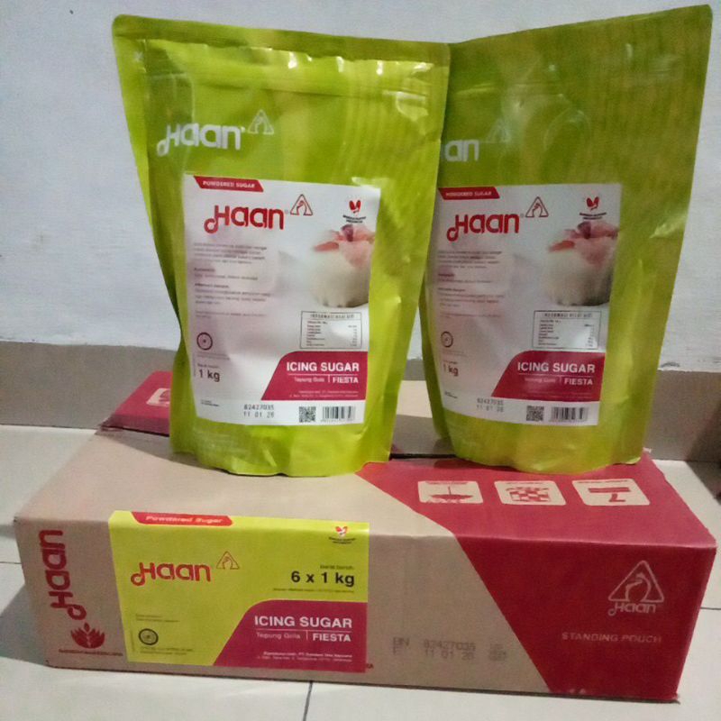 

Icing Sugar Haan 6x1kg