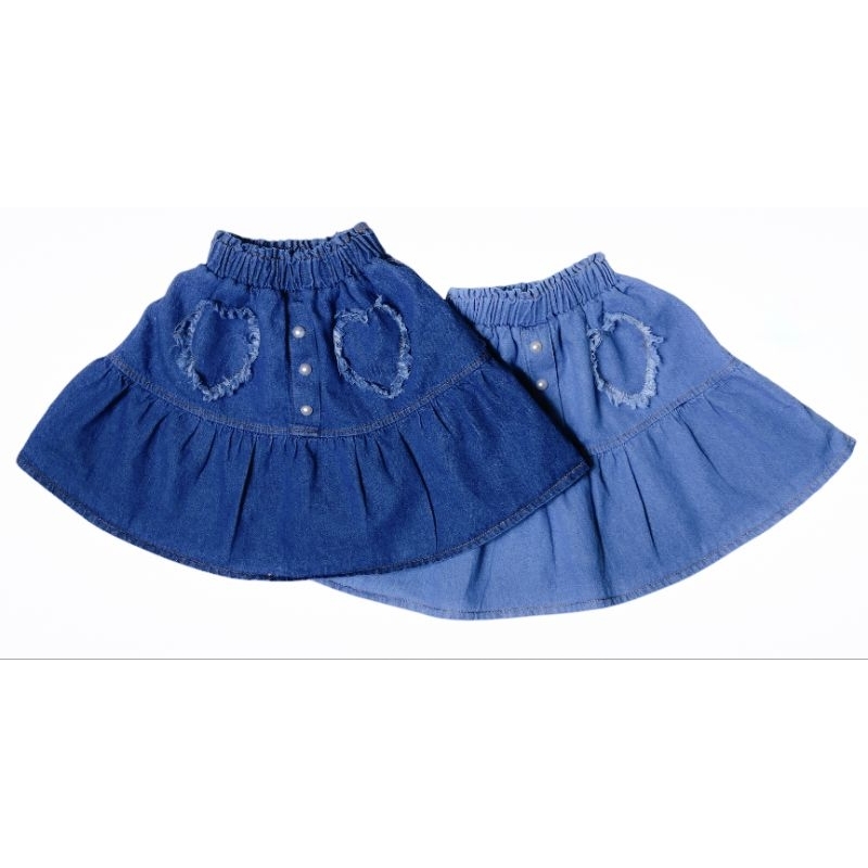 Rok Jeans Anak Perempuan / Jeans Anak / Rok Anak / Rok Anak Perempuan / Jeans Anak Permpuan / Rok Pe