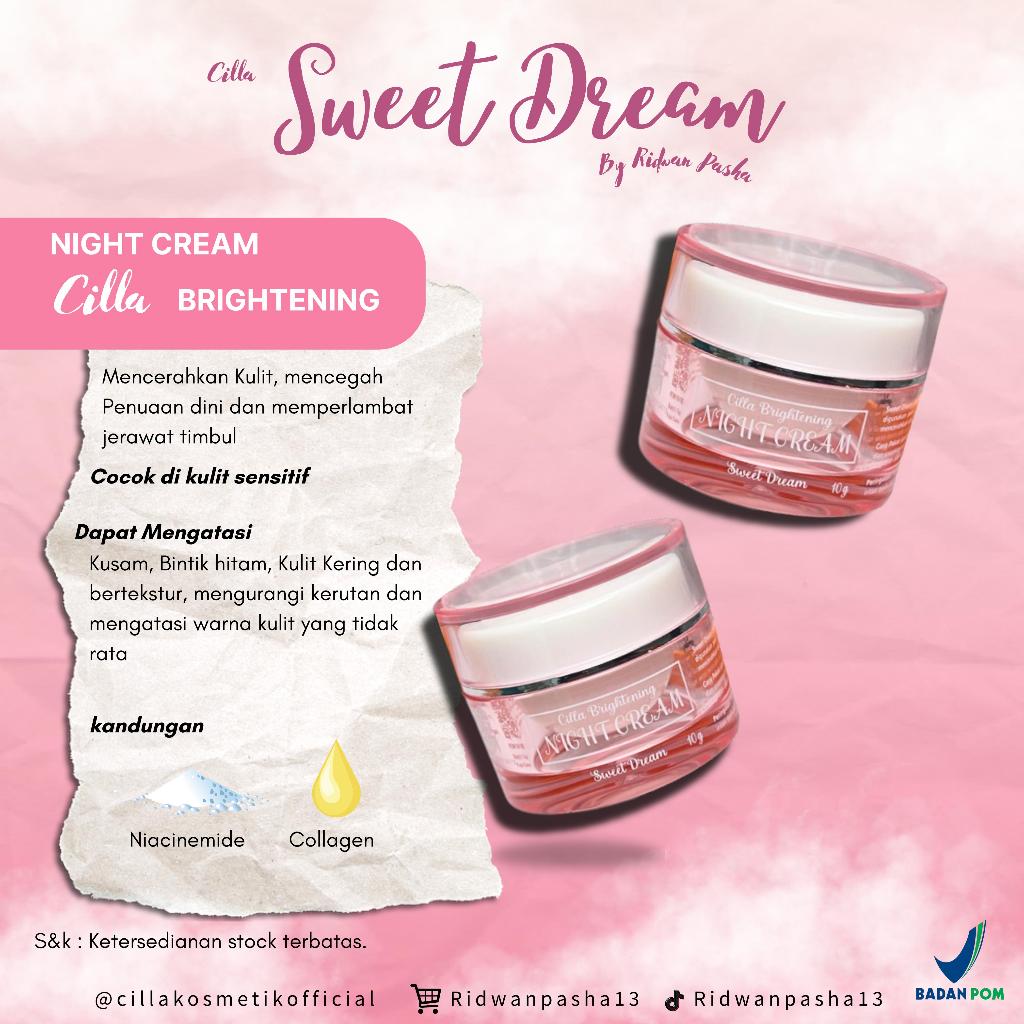 CILLA  BRIGHTENING NIGHT CREAM