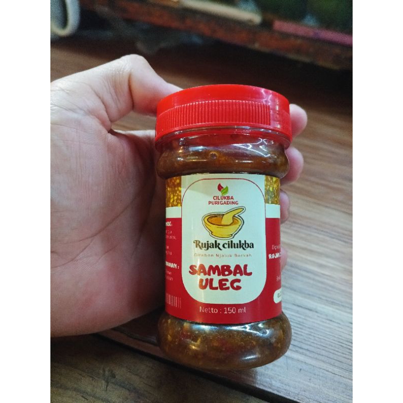 

Sambal Uleg kacang rujak buah cilukba