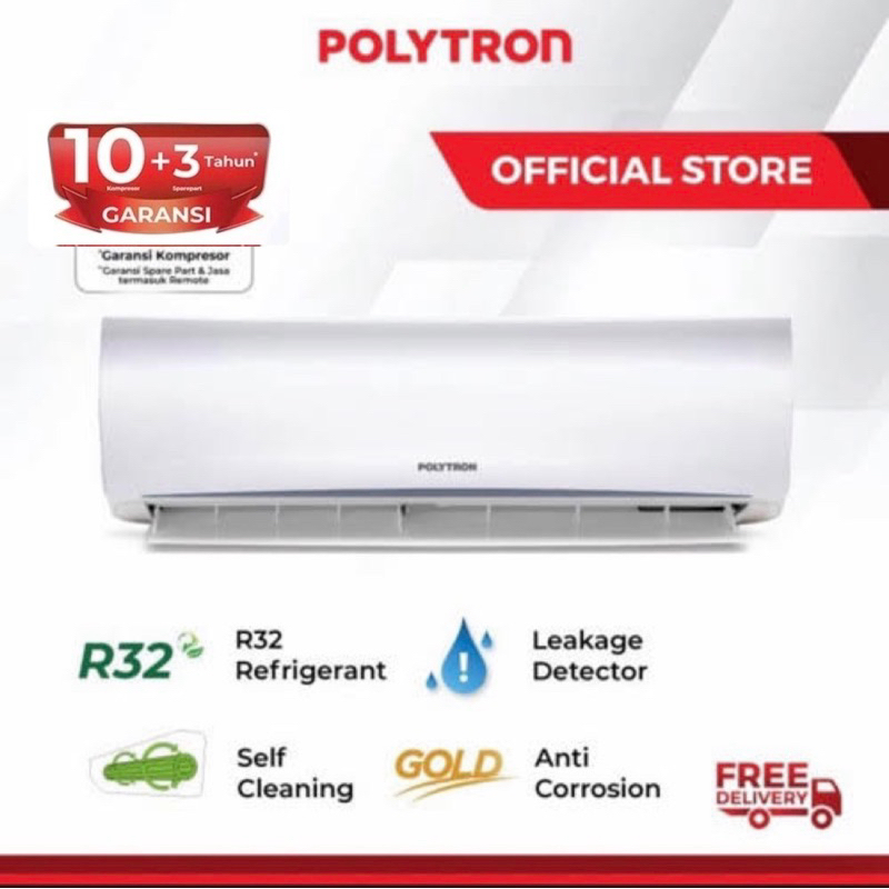 POLYTRON AC 1/2 PK POLYTRON 1/2 PK AIR CONDITION POLYTRON DELUXE POLYTRON PAC05VH AC POLYTRON PAC05V