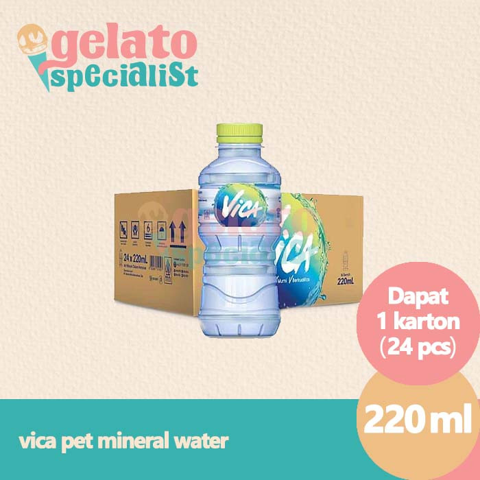 

Vica Air Mineral Water 220ml (24pcs)