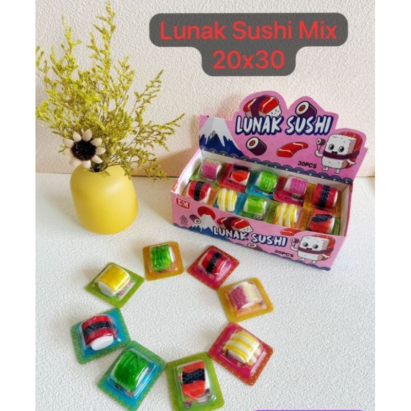 

Permen Jajanan Anak Warung Lunak Sushi Isi 30 Pcs