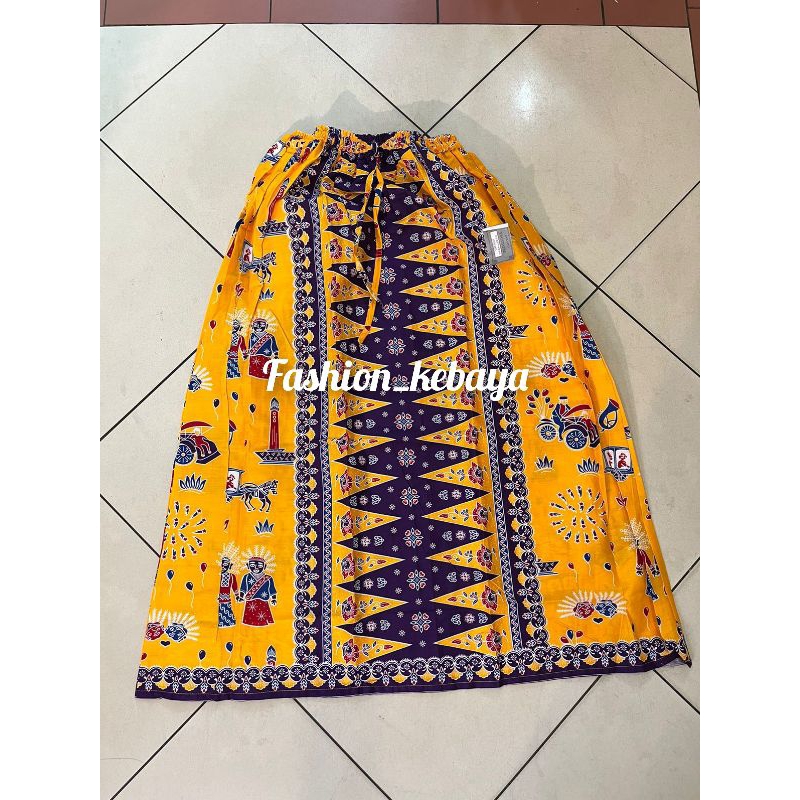Rok tumpal betawi  bawahan kebaya model A fashion wanita terkini