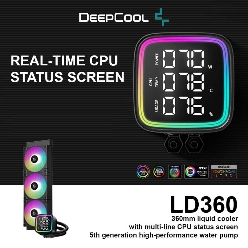 DEEPCOOL LD360 LIQUID COOLER