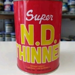 KI3 Thinner ND Super Gloss Liter Thiner Kaleng Pengencer Cat Campuran Cat Besi Kayu Kaleng