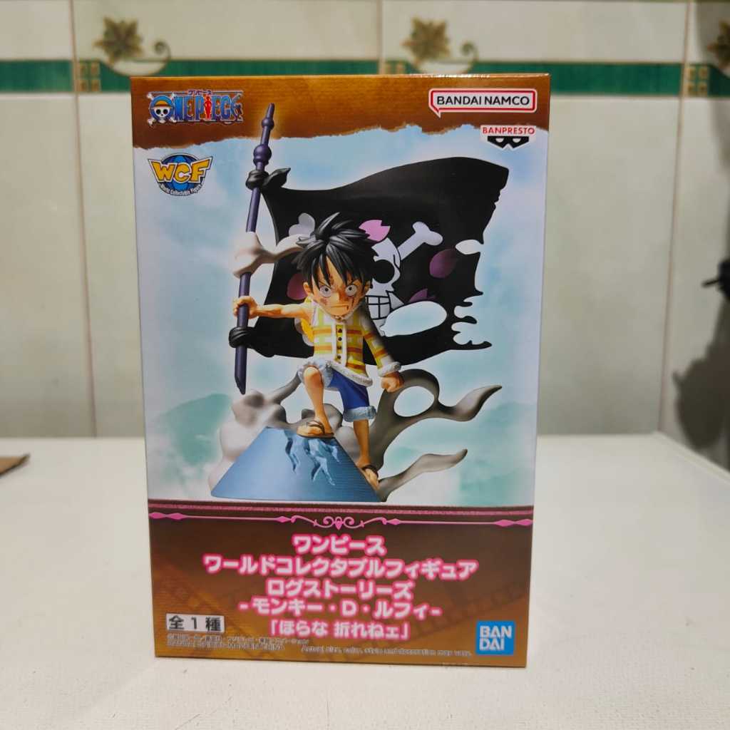 BANPRESTO ONE PIECE WCF WORLD COLLECTABLE FIGURE LOG STORIES MONKEY D LUFFY