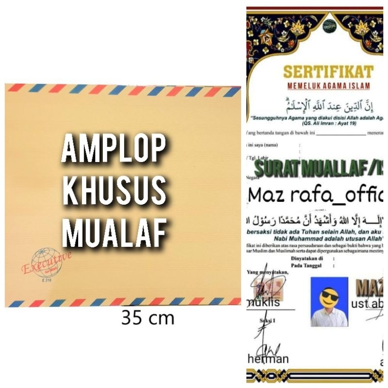 

amplop khusus mualaf(wajib baca diskirpsi)