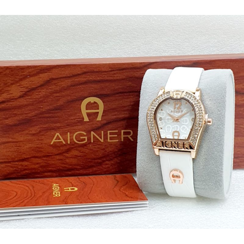 Jam Tangan Wanita Fashion Terbaru Aigner Acerra 231013 free box + paper bag dan buku