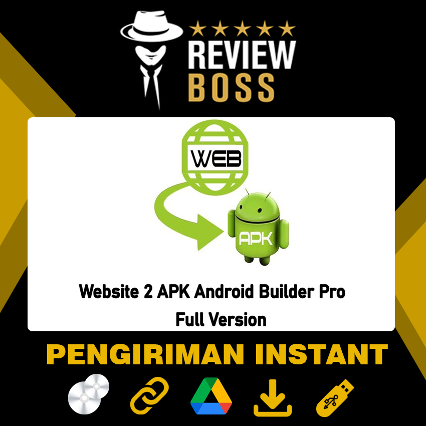 PROGRAM BUILD WEBSITE TO APK WEBSITE 2 APK BUILDER MATERIAL PLUS EDITION V5 WEB2APK