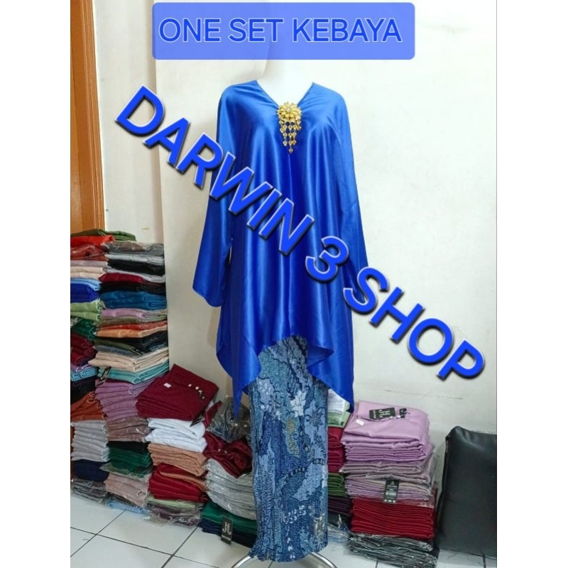 TERLARIS KEBAYA MODERN ONE SET/ TERMURAH KEBAYA SATIN JUMBO /BESTSELLER KEBAYA TUNIK SATIN/ TERBARU 