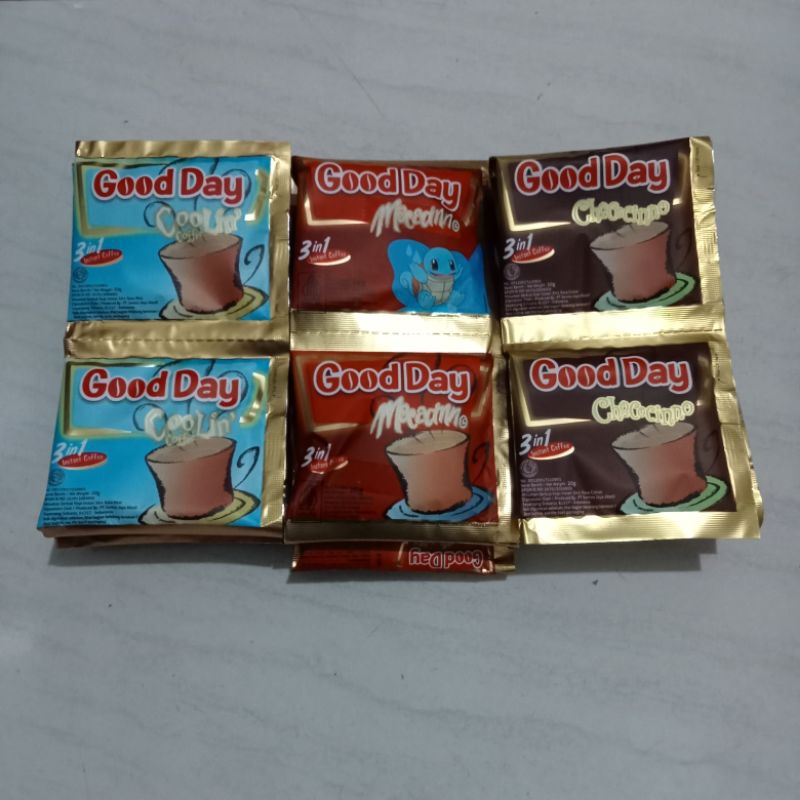 

Good Day 3in1 Instant Coffee 10x20gr