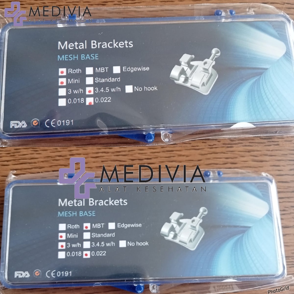 EASY SMILE BRACKET 022 BEHEL MINI METAL PREMIUM USA